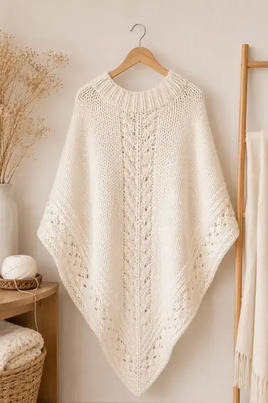 Ponchos and oversized styles