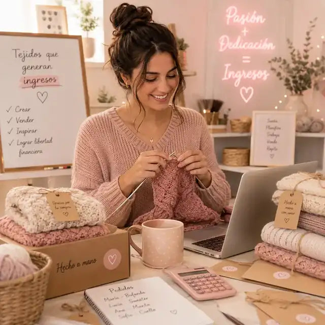 Selling handmade knitwear